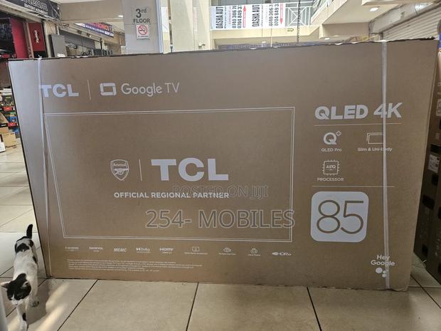 TCL 85′′ C655 (New 2024) QLED Pro Smart Google TV – 85C655