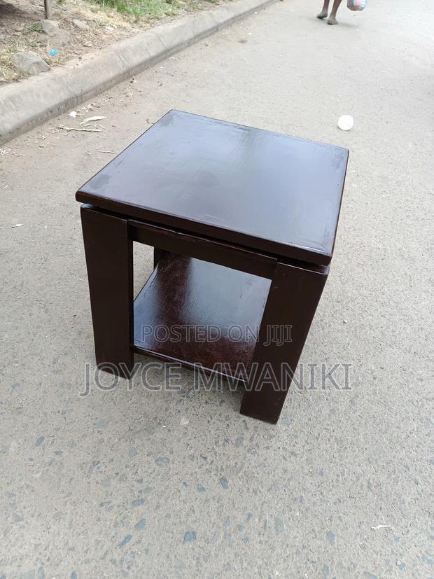 Stool, Dark Brown 