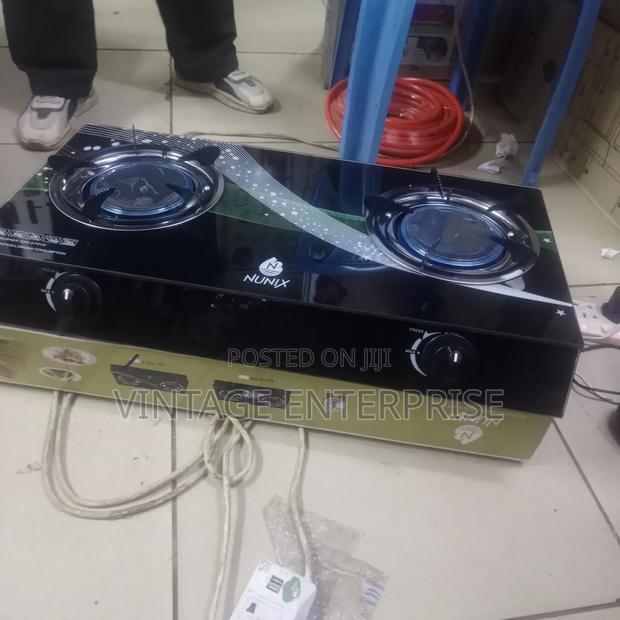 Nunix 2 Burner Table Top Gas Cooker
