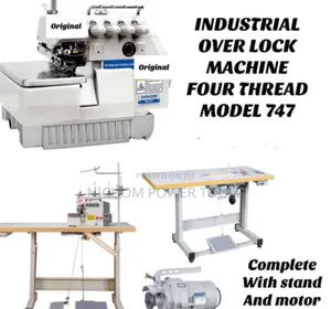 Industrial Over Lock Sewing Machine Four Thread