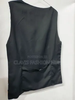 Ankara Waist Coats For Men