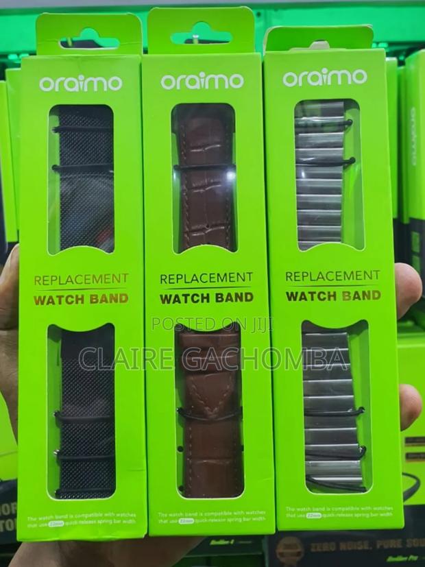 Oraimo *Metallic* Smart Watch Straps - main view