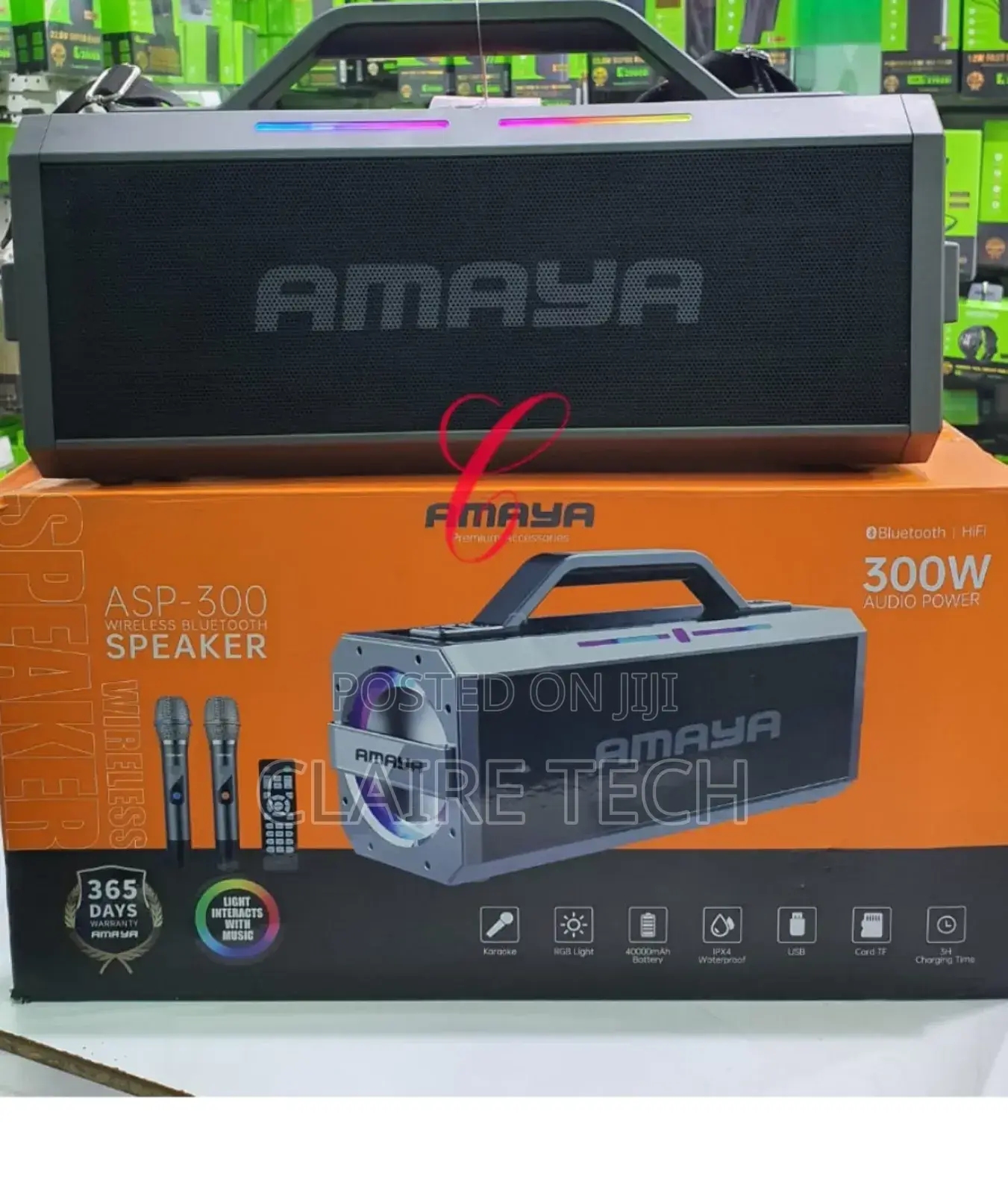 *New Product;* Amaya Asp-300 300W Audio Power Wireless Bt