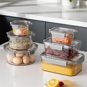3 Pc Acrylic Food Containers