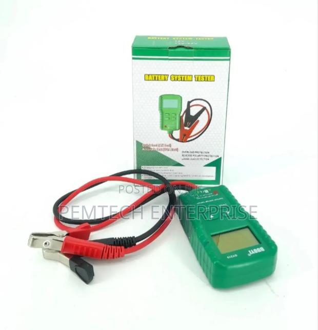 Battery System Tester - main view