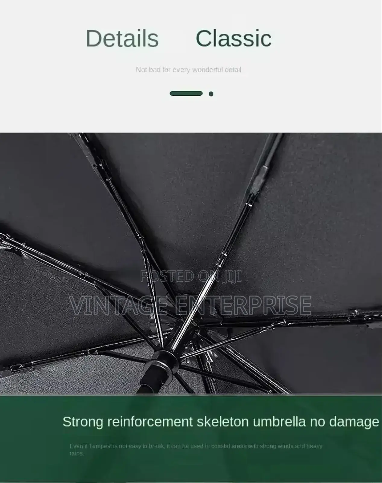 Travel Rain Sun Umbrella Windproof Muilt-Color Auto