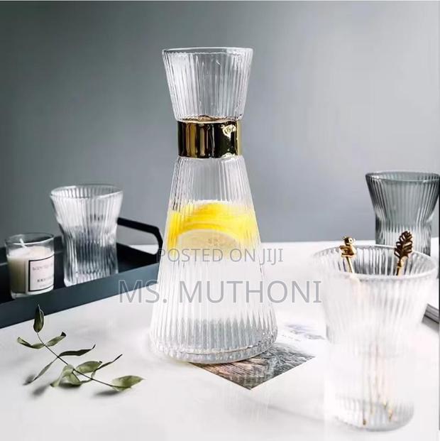 Clear Glass 7pc Water Set - thumbnail 6