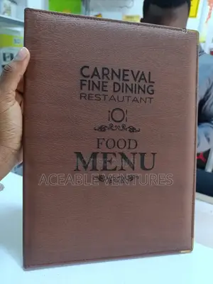 Restaurant Menu Holders A4 Size