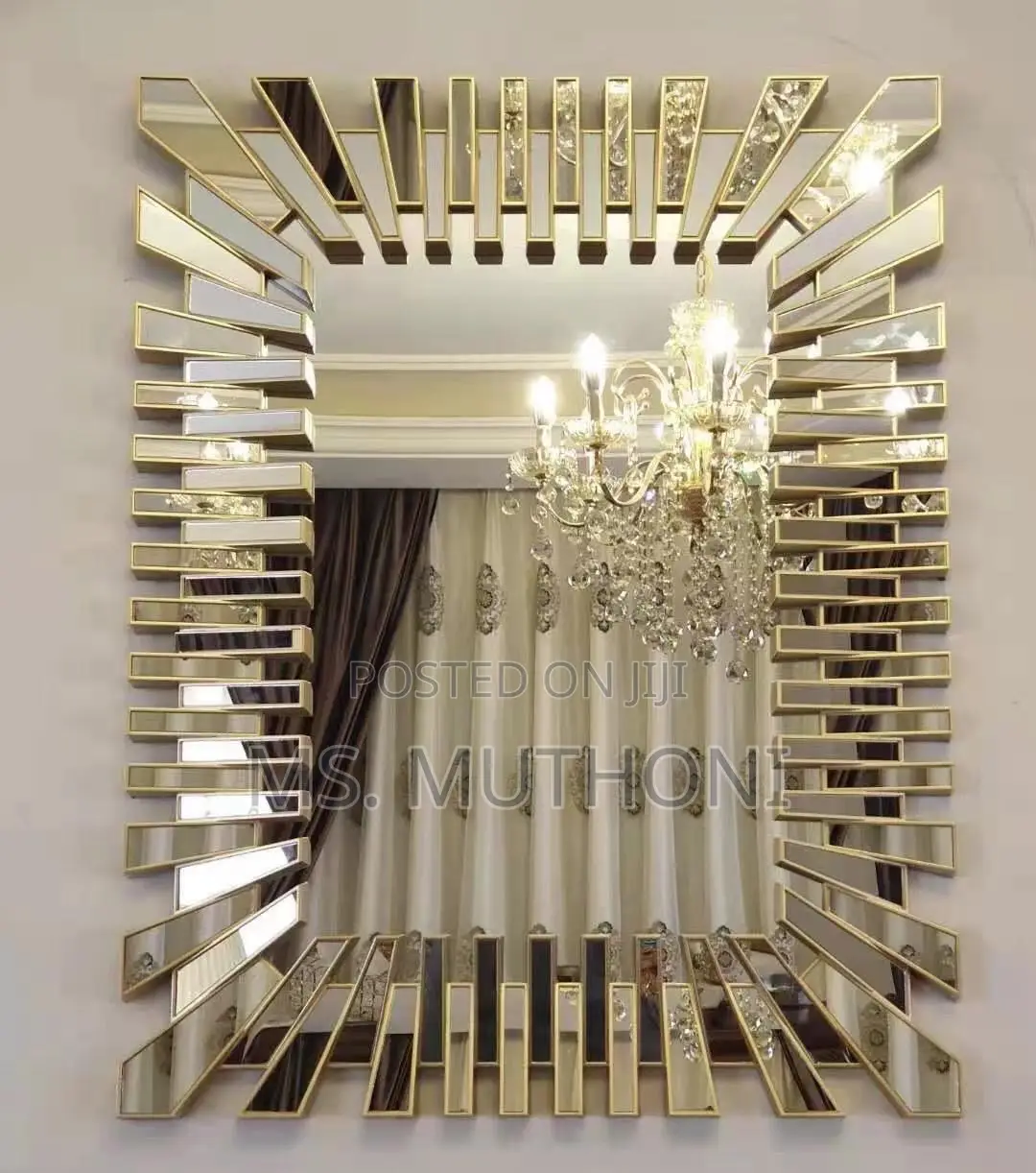 Morden Accent Rectangle Mirror