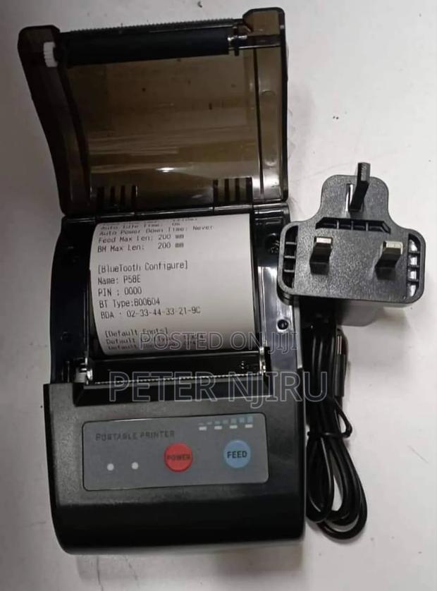 Bluetooth Printer 58mm Tharmal Roll Included 1pc - main view
