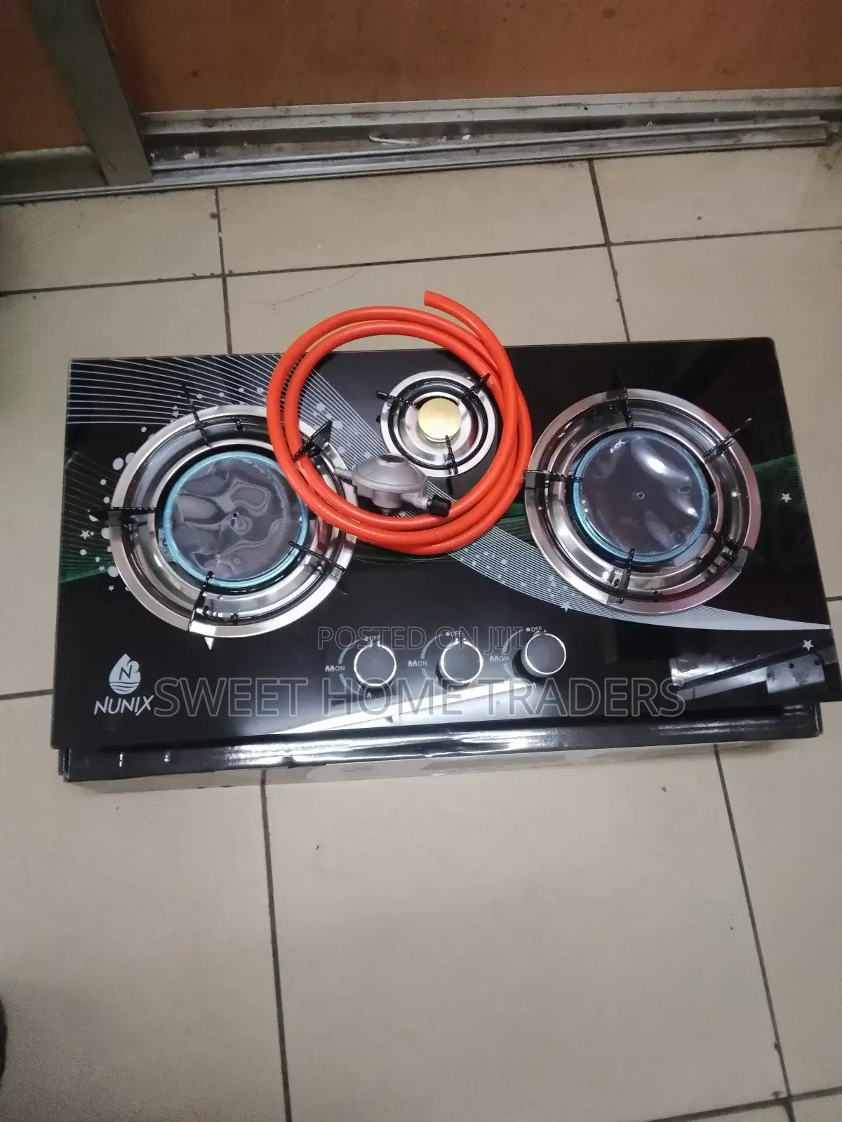3 Burner Inflared With Regulator and Pipe