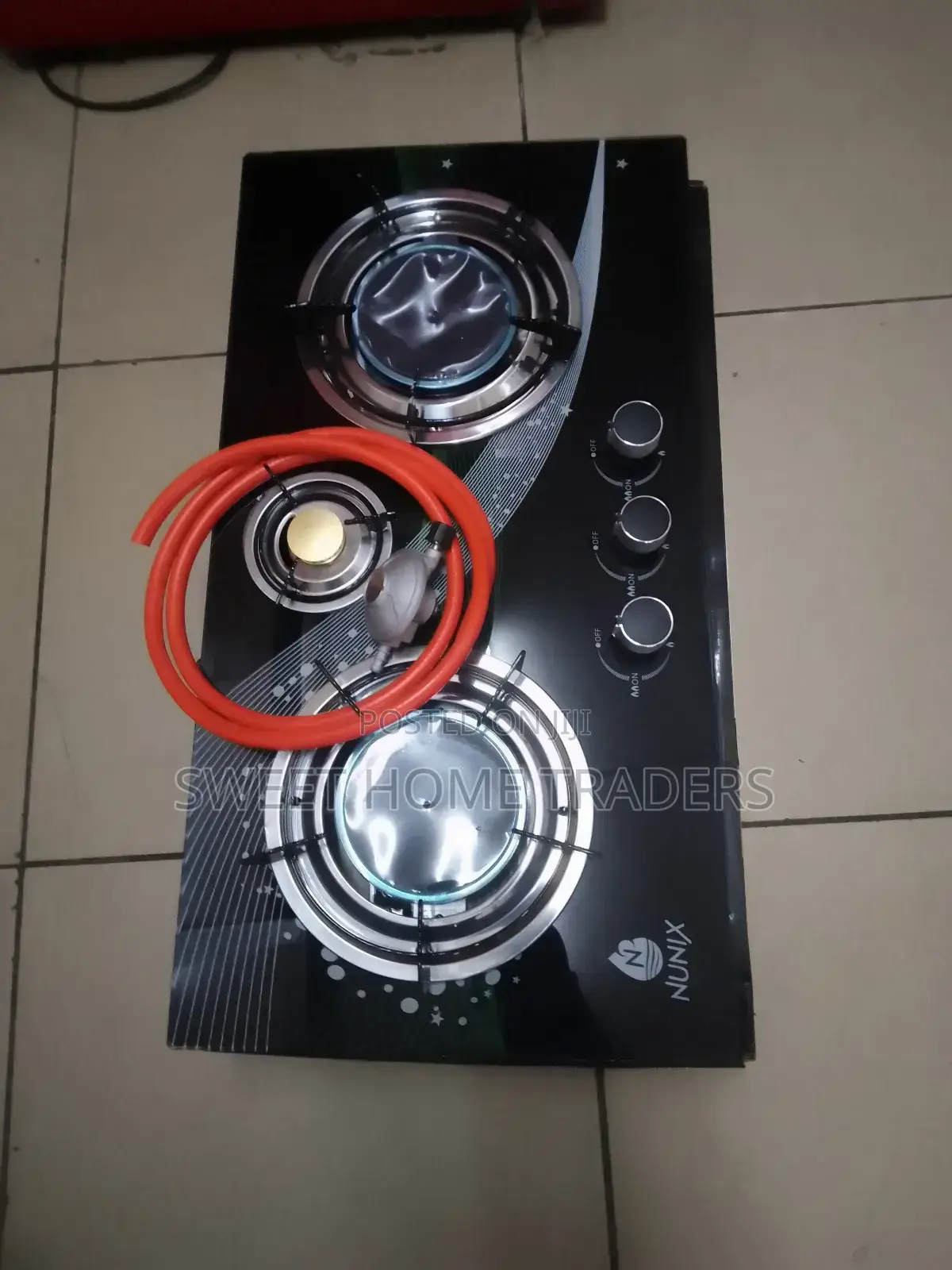 *3 Burner Inflared With Regulator and Pipe *