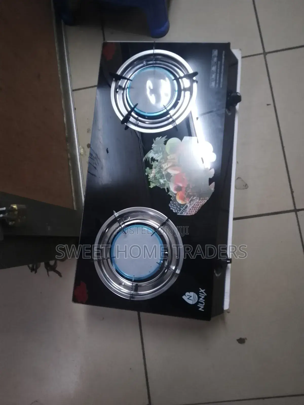 2 Burner Glass Top Inflared