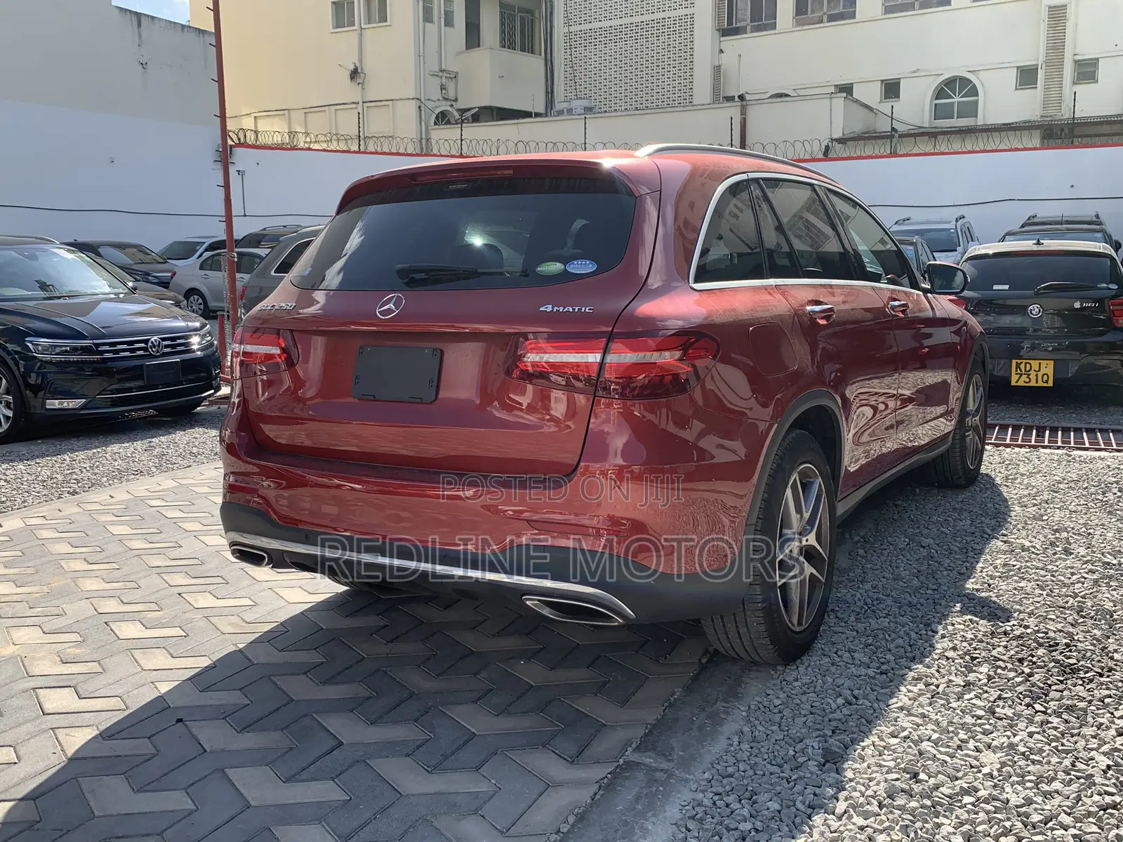 Mercedes-Benz GLC-Class 2017 Red