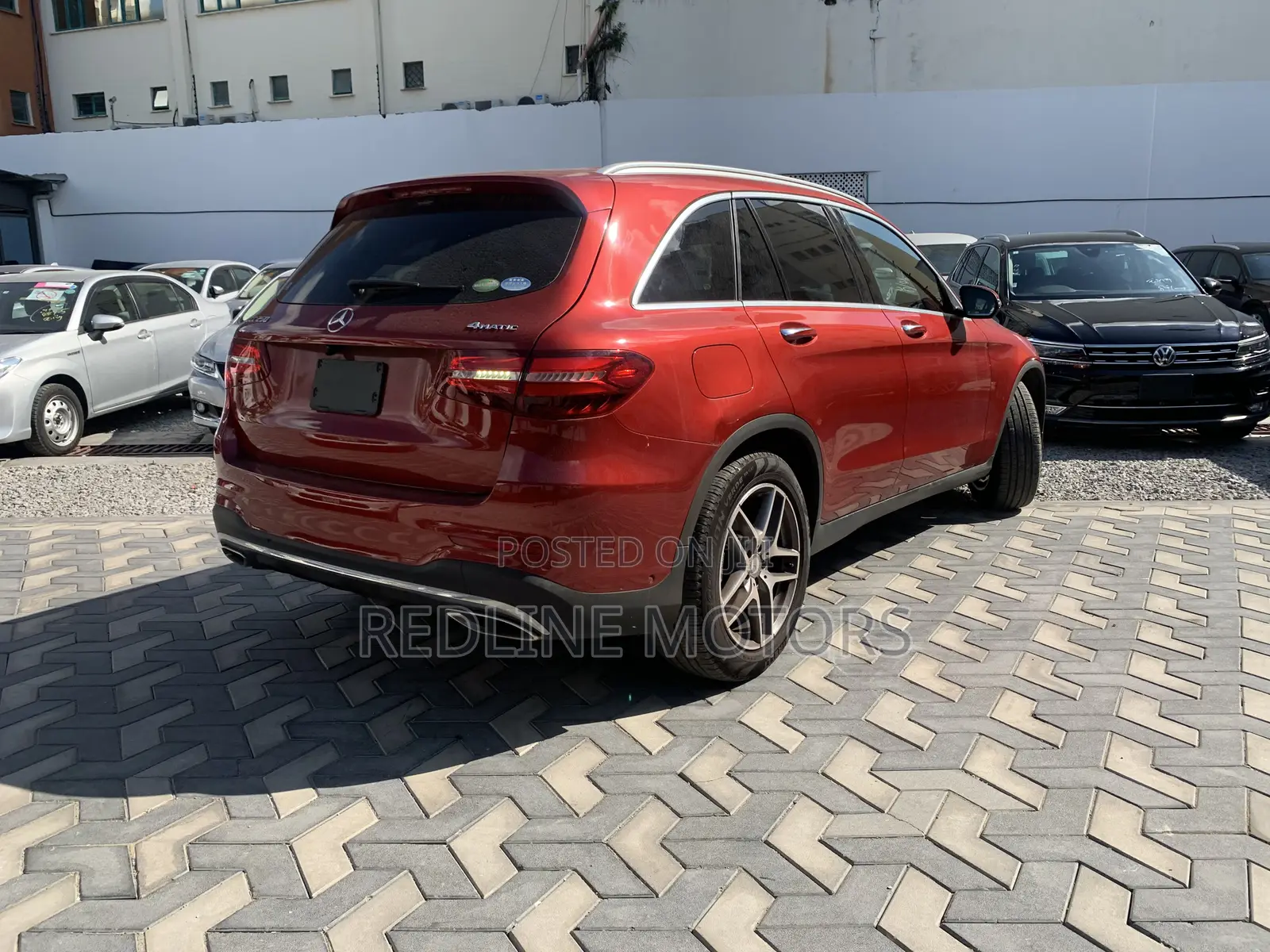 Mercedes-Benz GLC-Class 2017 Red