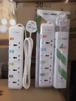 4ways Extension Cable With Surge Protector