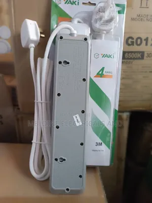 4ways Extension Cable With Surge Protector