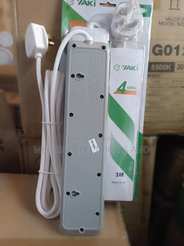 4ways Extension Cable With Surge Protector - thumbnail 4