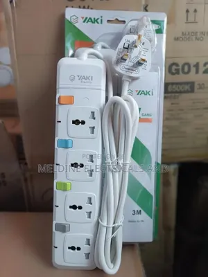 4ways Extension Cable With Surge Protector