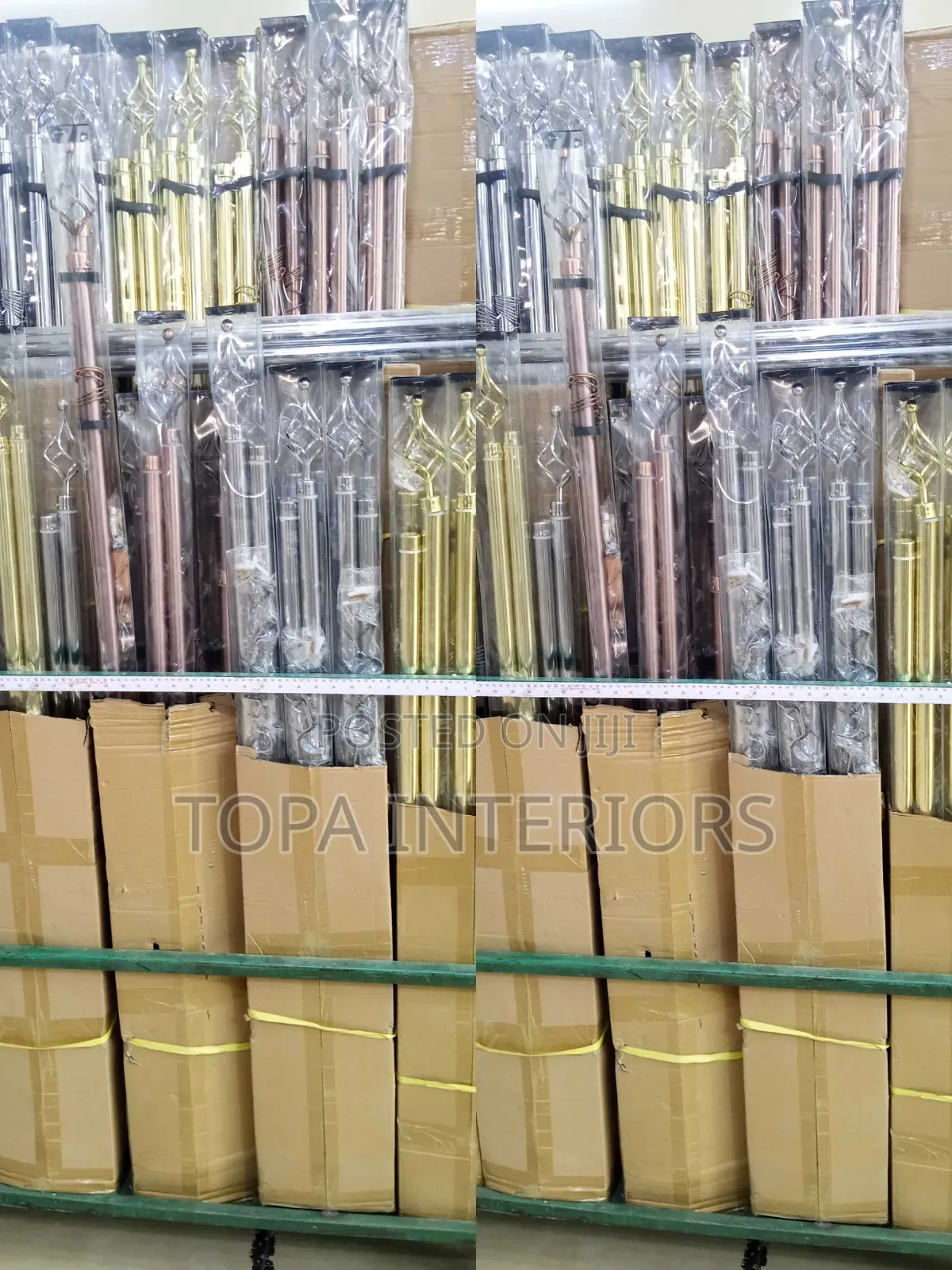 3m Double Curtain Hangers Adjustable Curtain Rods