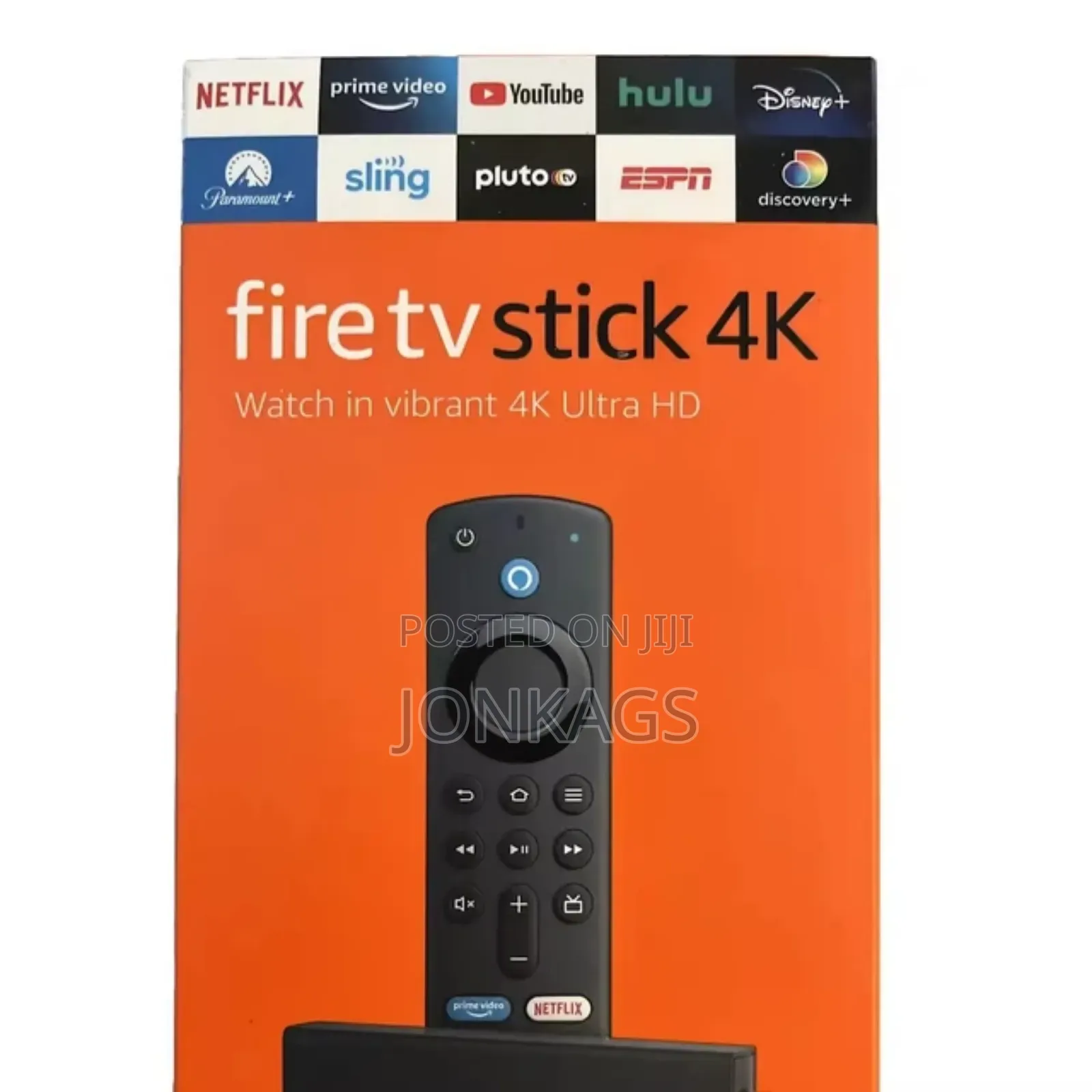 Amazon Firestick Ultra HD With Axela Voice Control