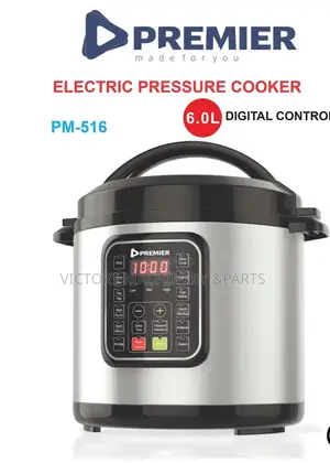 6.0L Electric Pressure Cooker Digital Control Premier