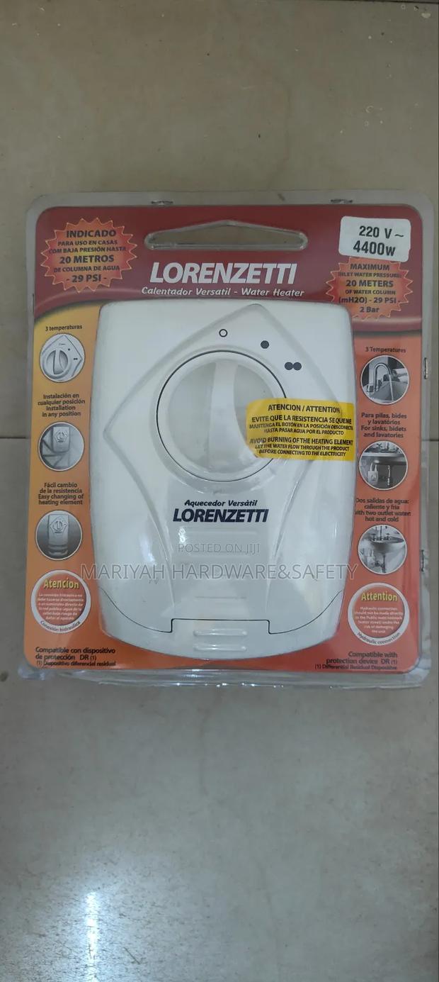LORENZETTI Under Sink Instant Heater - main view