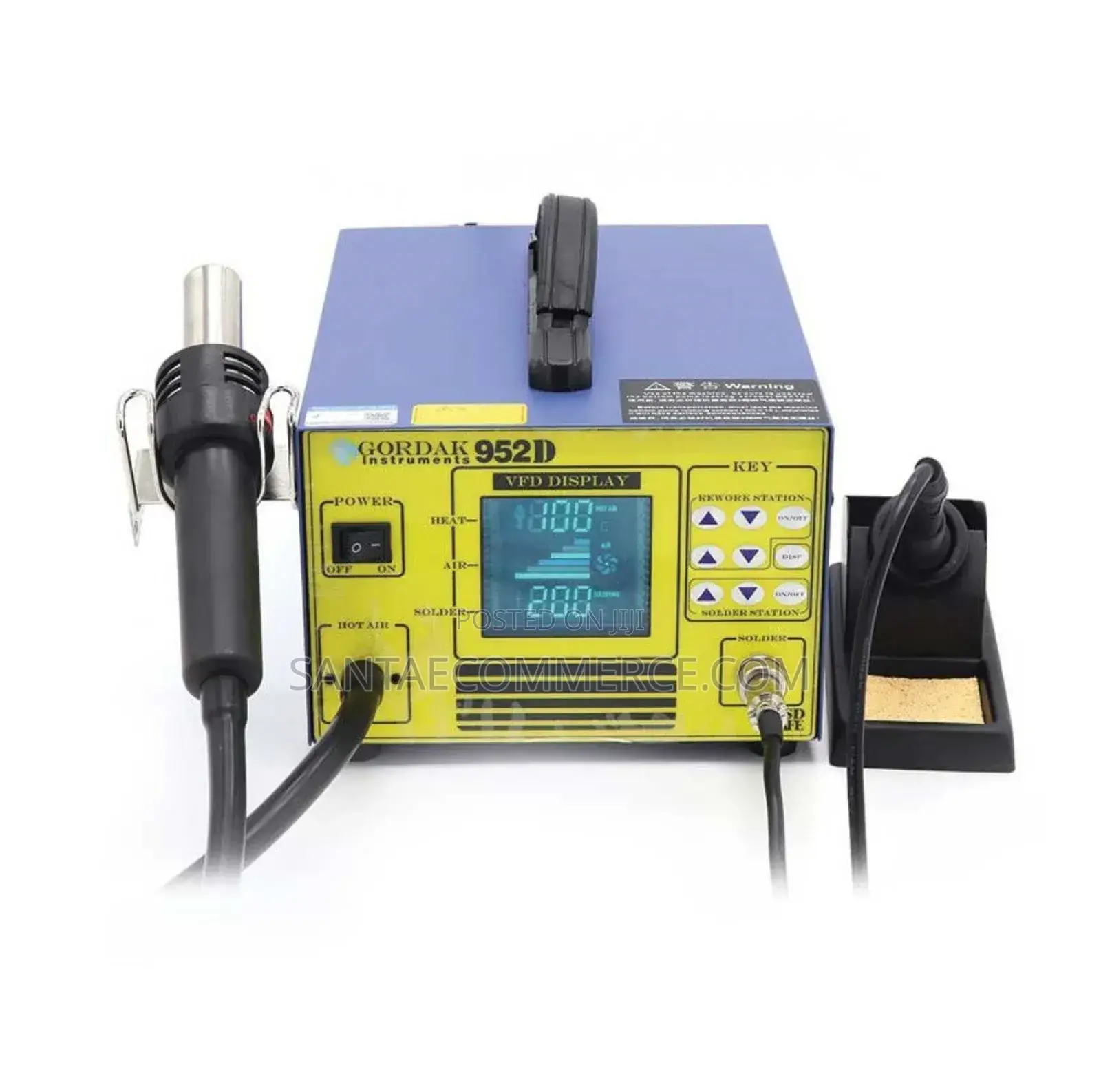 Gordak 952d Hot Air SMD Soldering Iron Rework Station