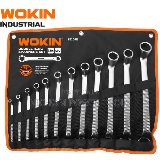 Wokin 151012 12pcs Double Ring Wrench Set - main view