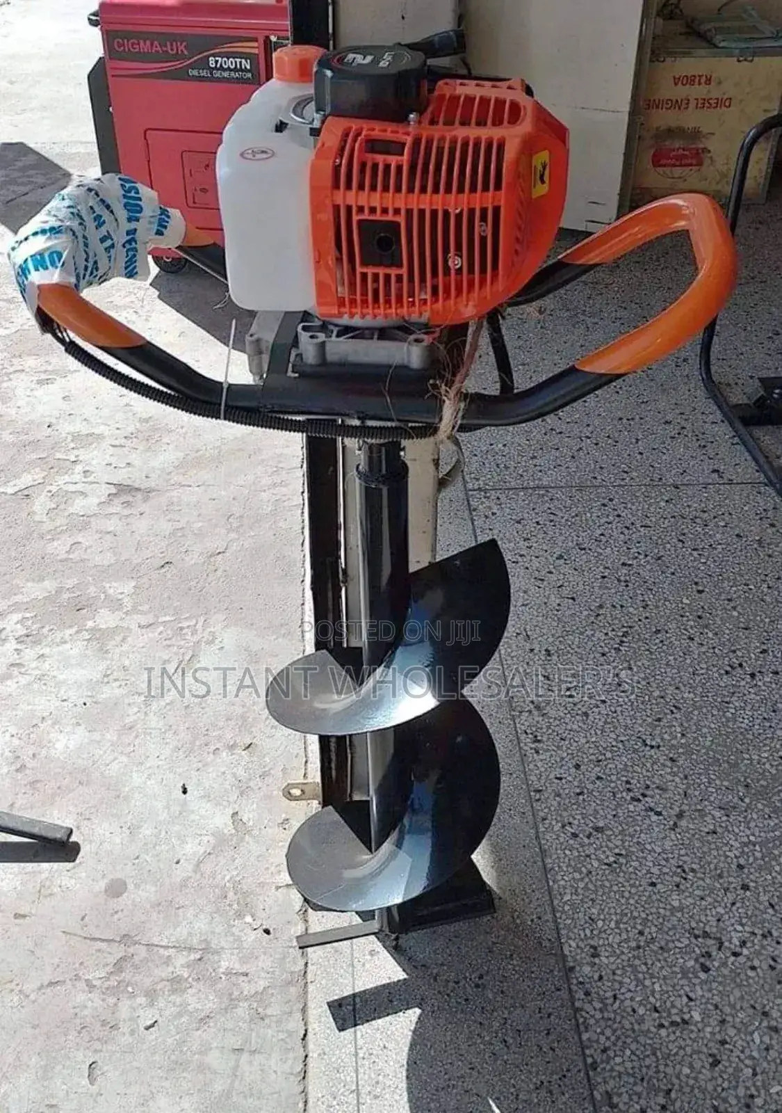 Earth Auger 4'stroke Machine