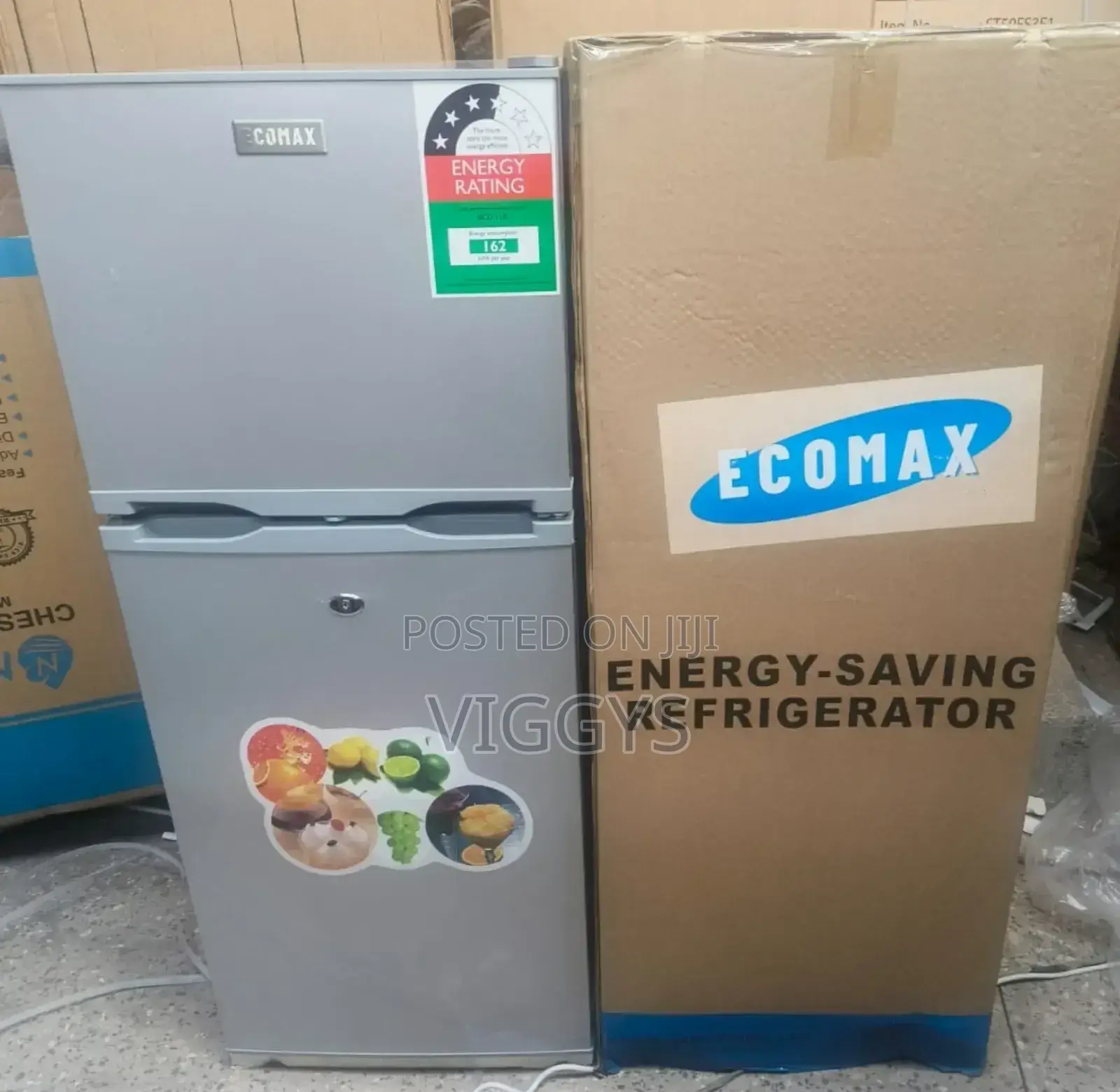 118litre Double Door Fridge