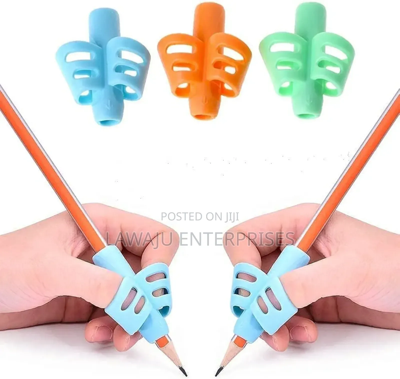 3 PCS Silicone Pencil Grip Set