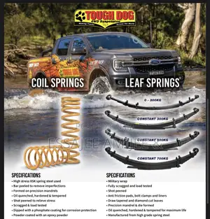 Tough Dog Shocks and Springs