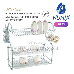 3tier Nunix Stainless Stainless Dish Rack