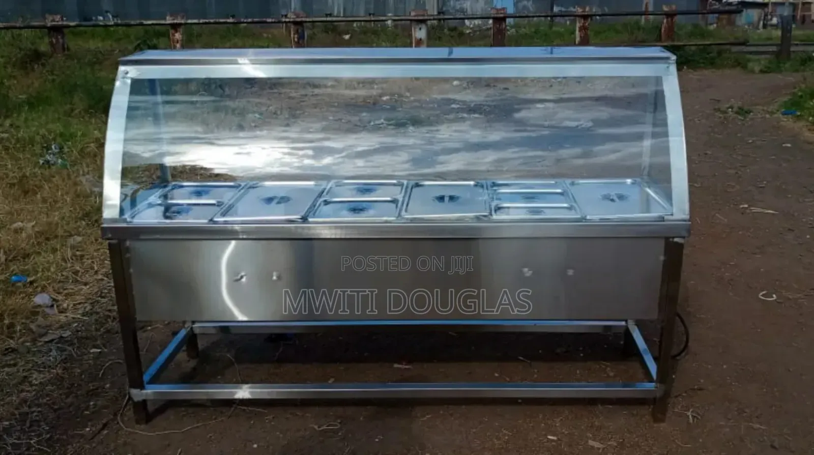 Crack 6 Inserts Food Warmer Display