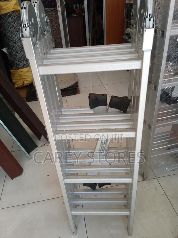 4 by 4 Aluminum Ladder - thumbnail 2