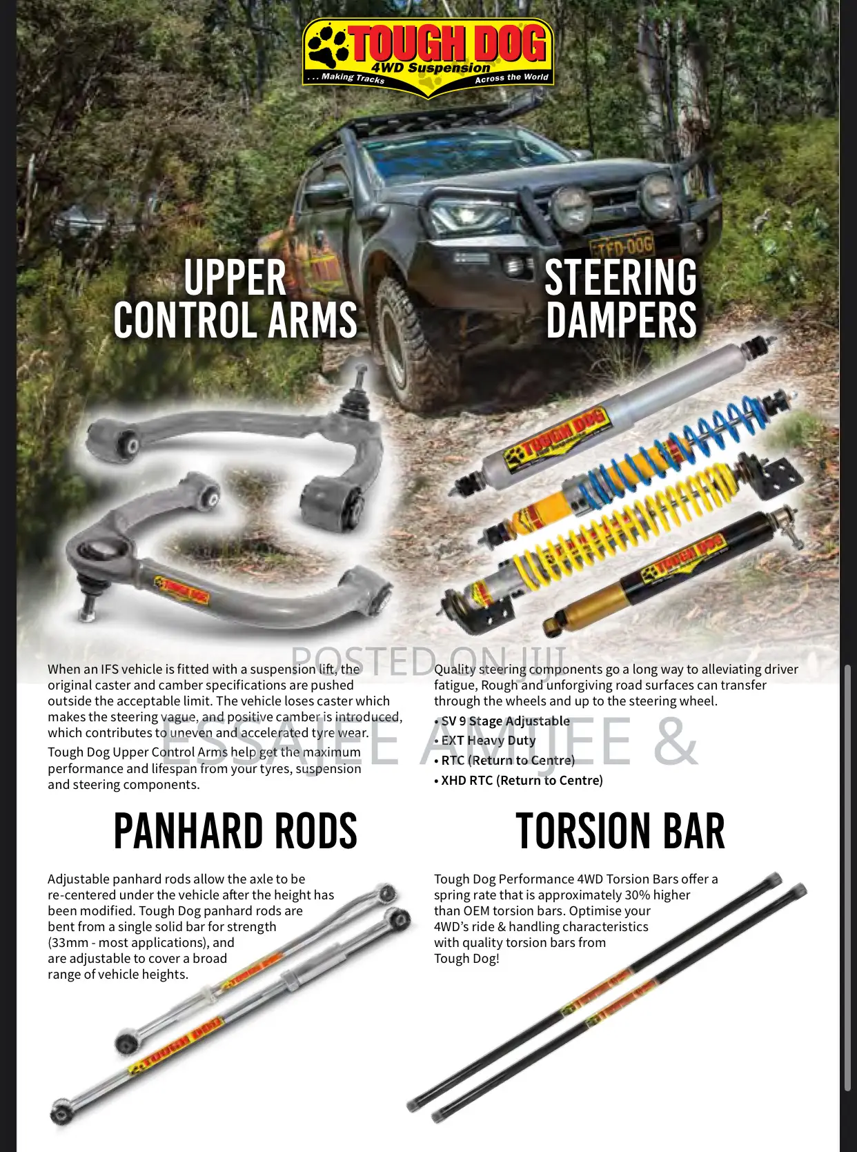 Upper Control Arms