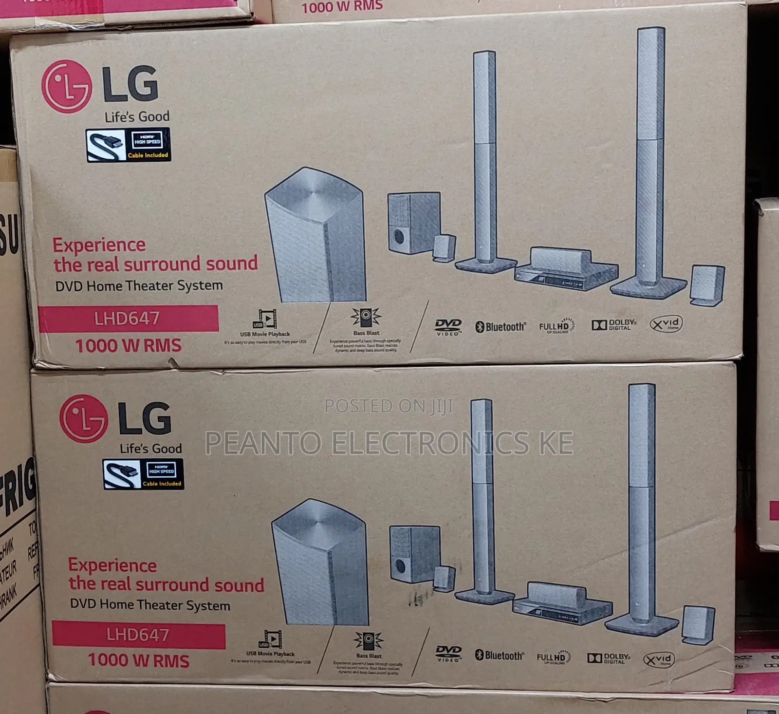 Lg Lhd647 1000watts Home Theatre,5.1ch