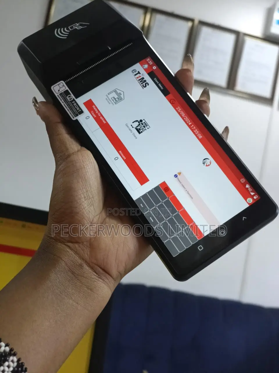 ETIMS Printer Pos Machine With Type C Charger