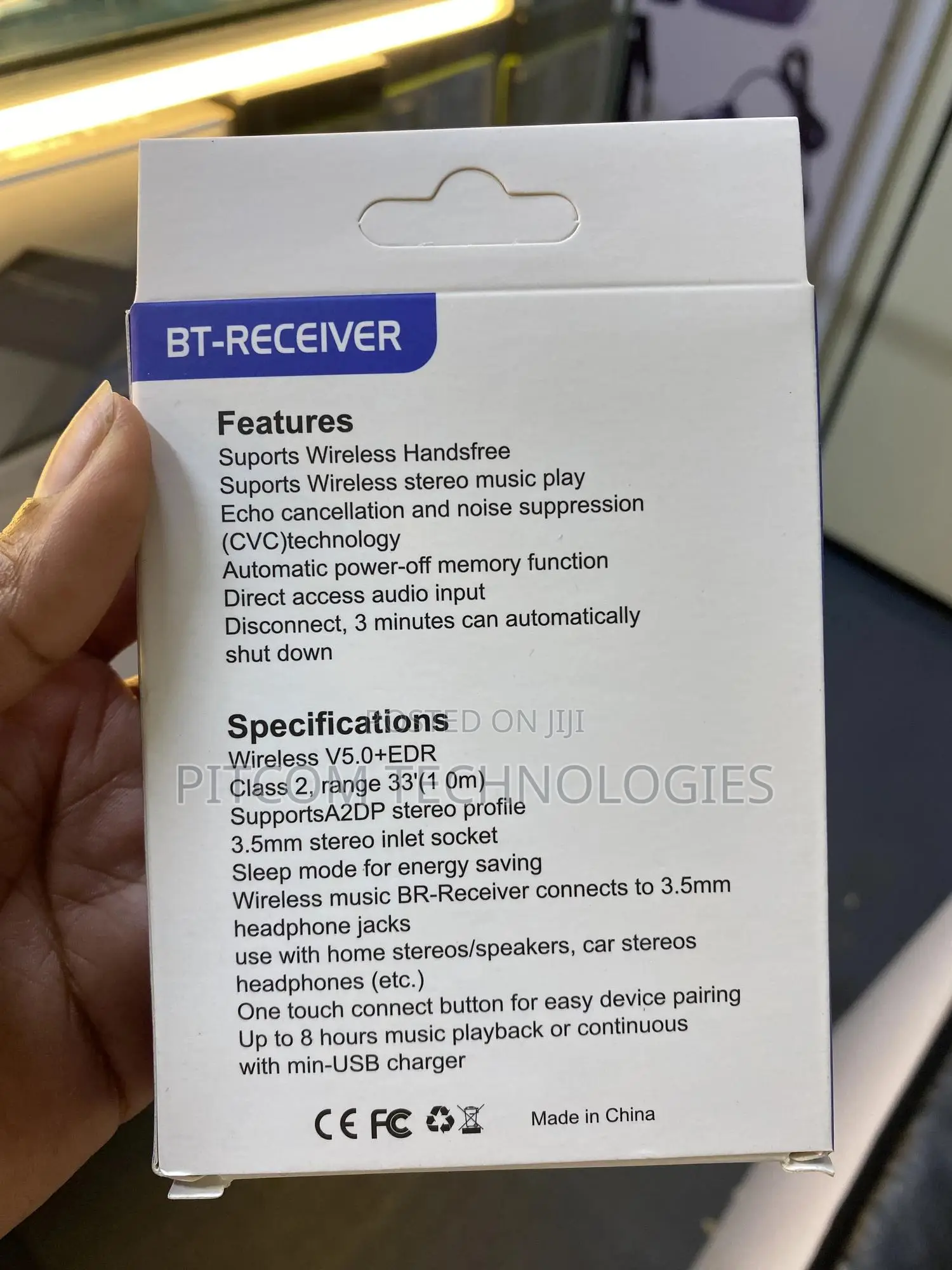 BT Wireless /Bluetooth Car Music Receiver