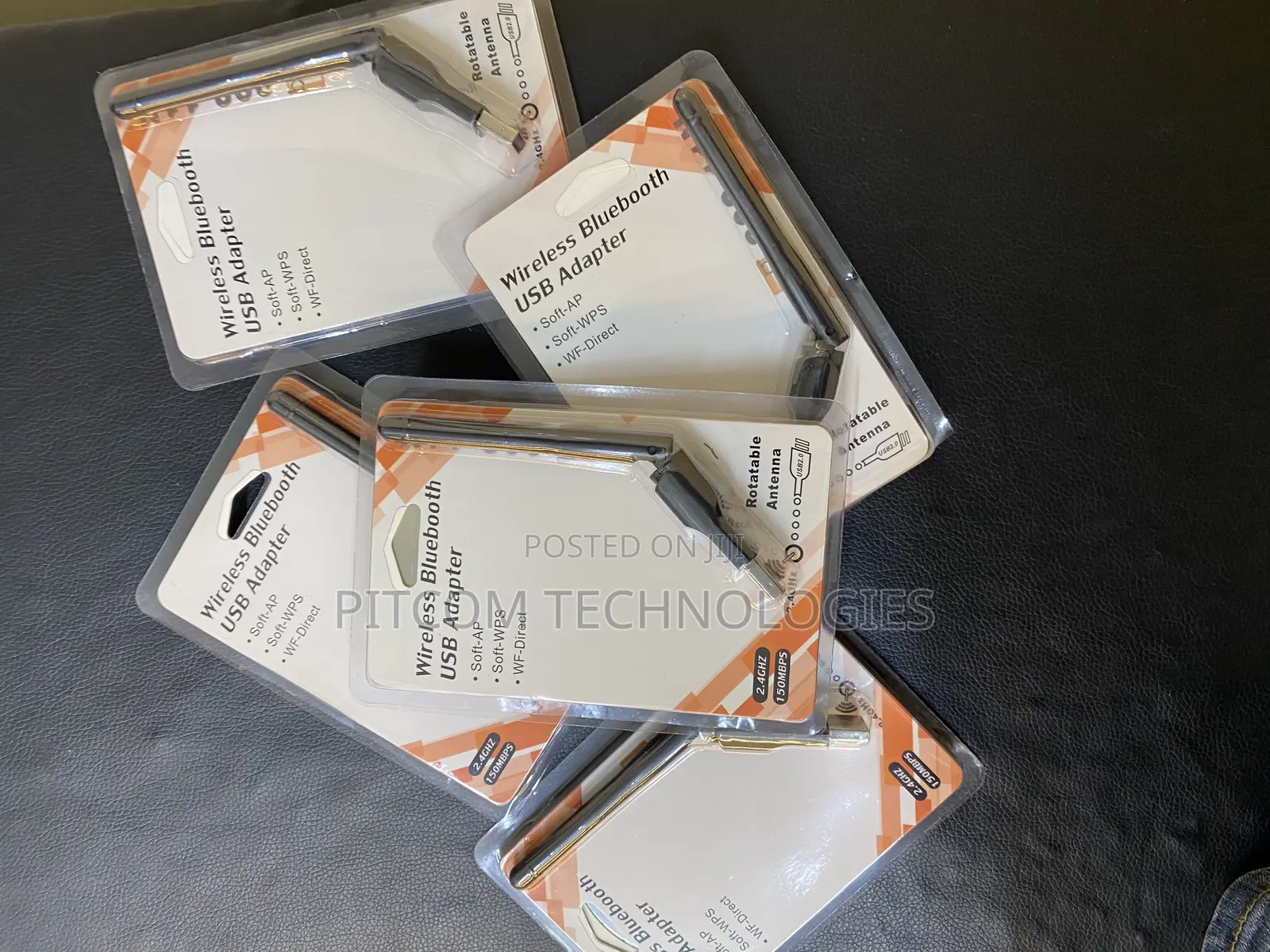 Dual Band. Wi-Fi and Bluetooth Adapter With Antenna