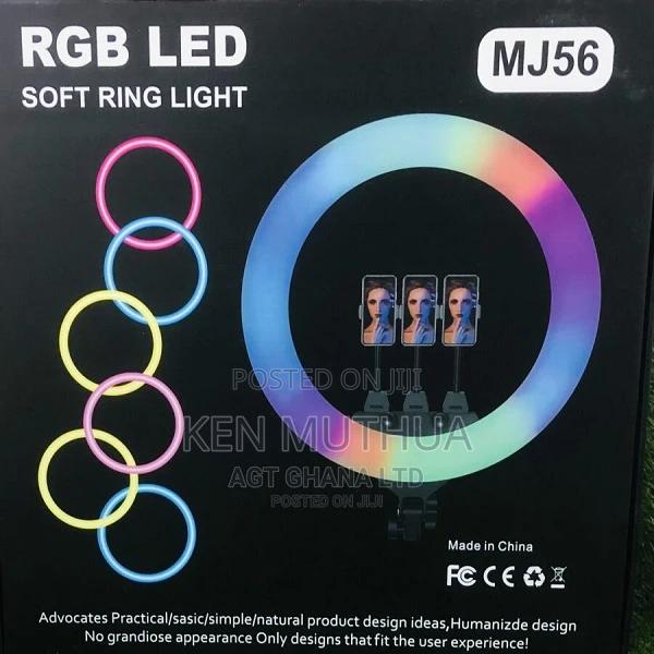 22 Inch MJ56 RGB LED Ring Light - main view