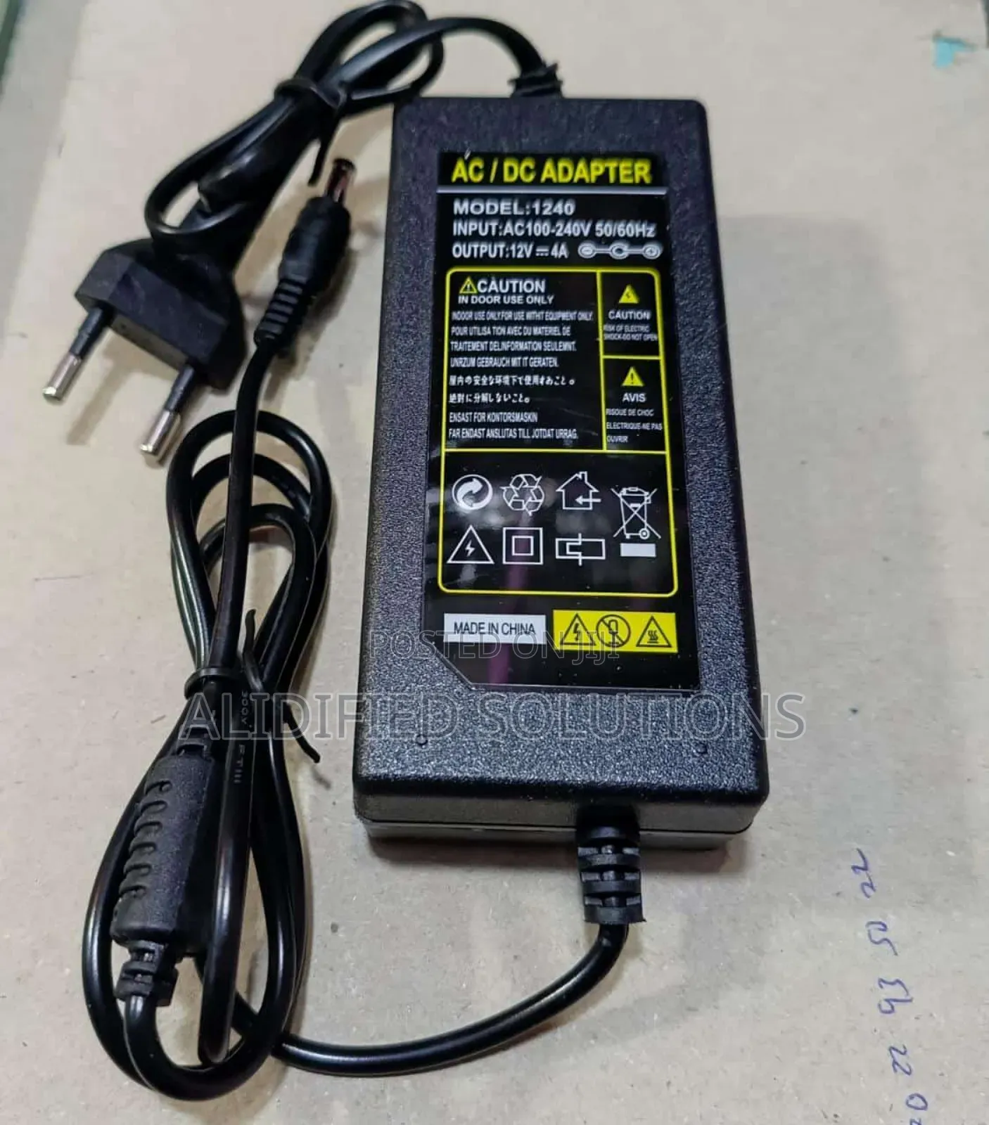 Acdc Adaptor< >12v 5a Adaptor