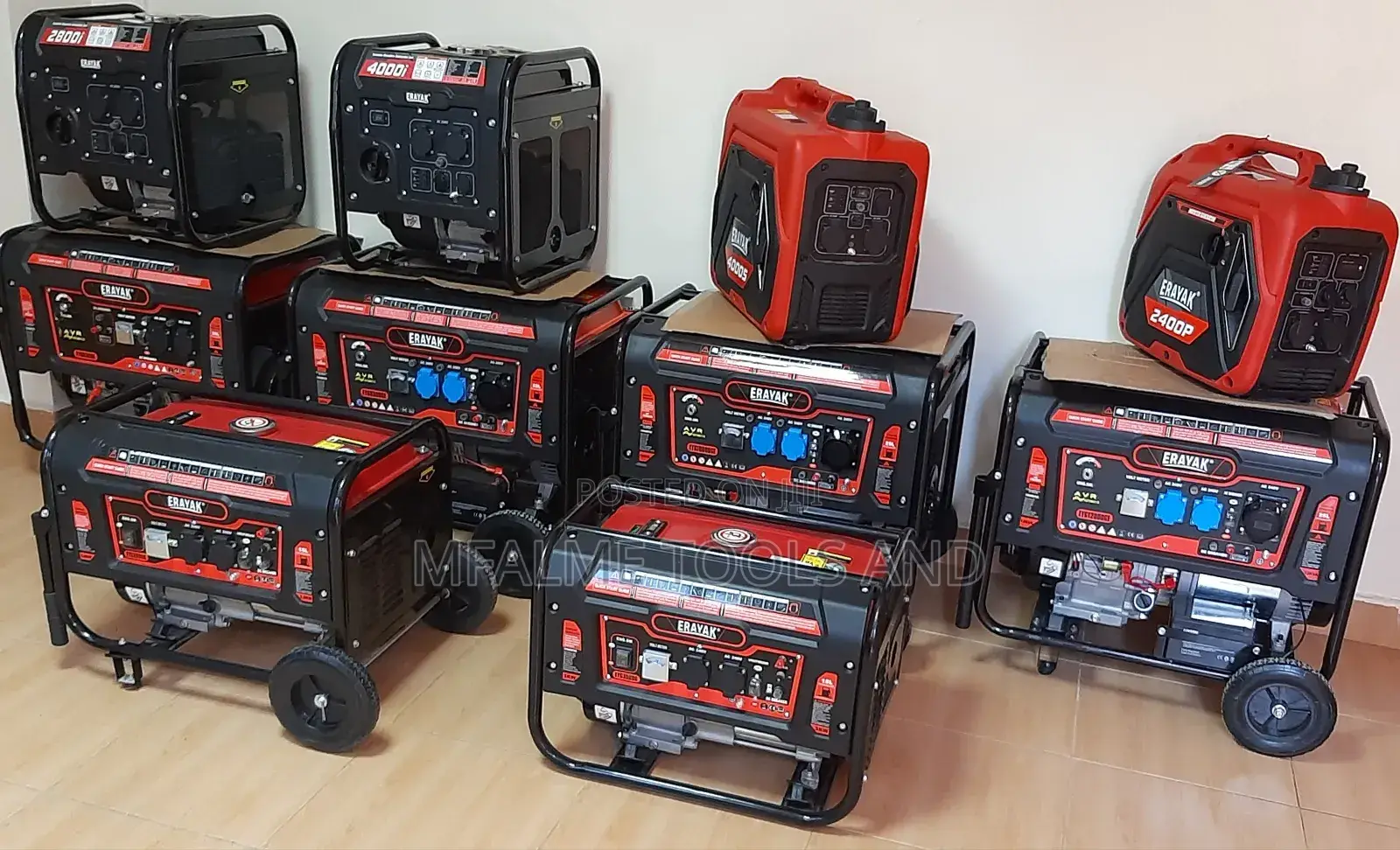 Petrol Generator Pure Sine Wave Techno Silent 500cc 12kva