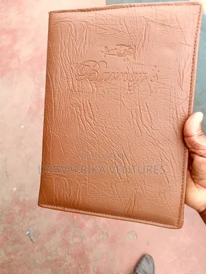 Menus and Bill Holders