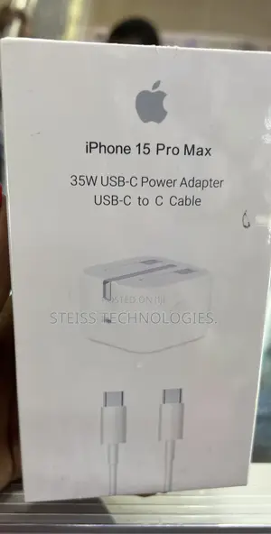 iPhone 15pro Max 35w Charger.
