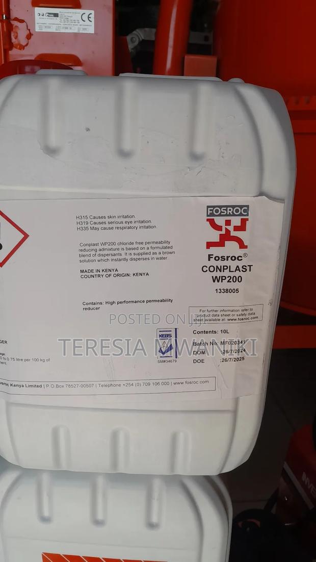 Conplast Wp 200(Fosroc)10ltrs - main view