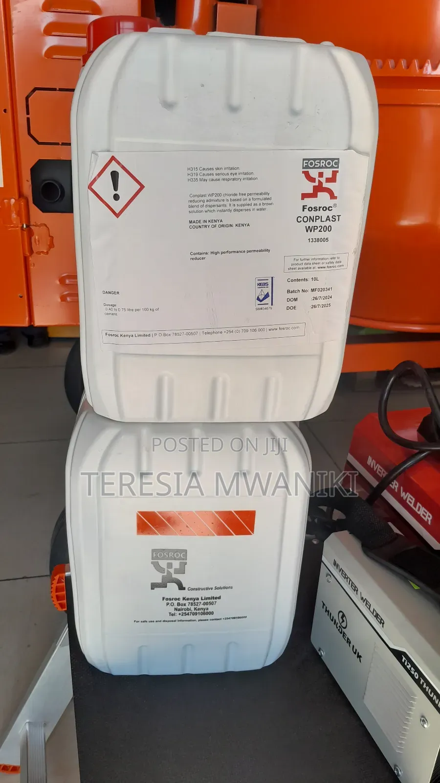 Conplast Wp 200(Fosroc)10ltrs