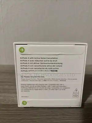 Apple Airpods 4 With Active Noise Cancellation