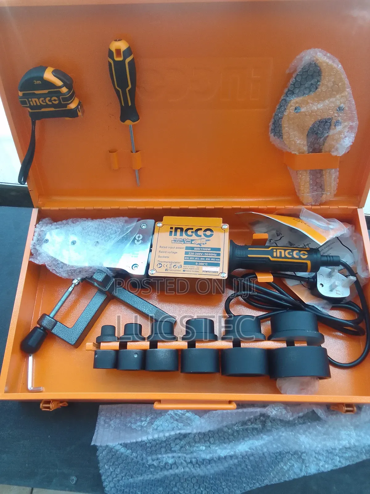 INGCO Plastic Tube Welding Tool 800/1500w
